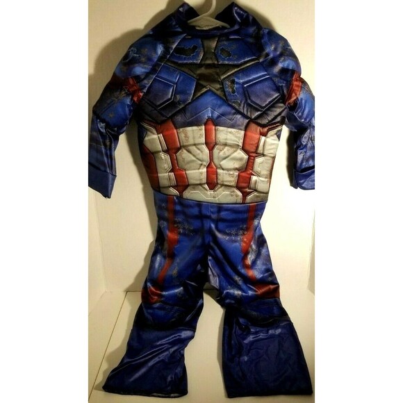 Marvel Avengers Kids Costume Infinity War Suit Child Padded Chest & Arms Cosplay - Picture 1 of 4